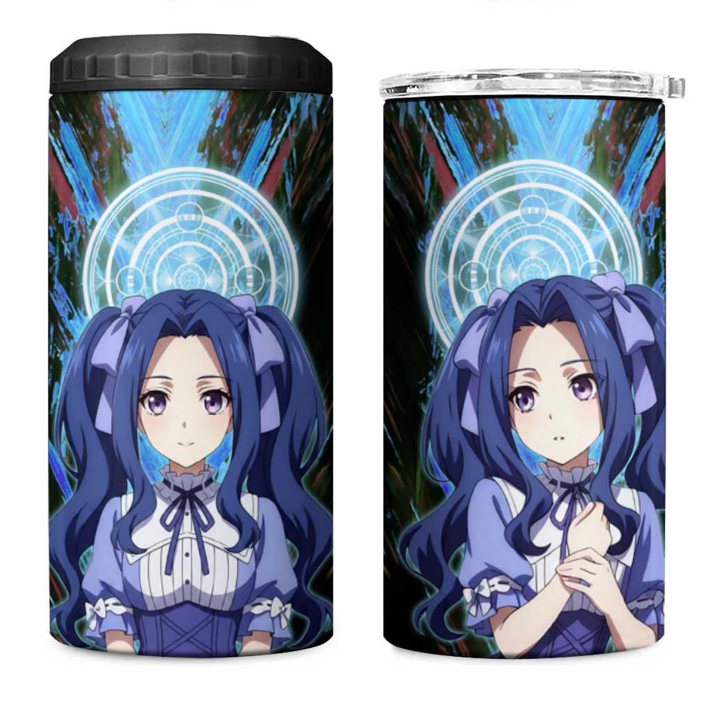 Melty Q Melromarc The Rising of the Shield Hero 4 in 1 Can Cooler Tumbler with Royal Attire and Magical Circle Background - The Mazicc