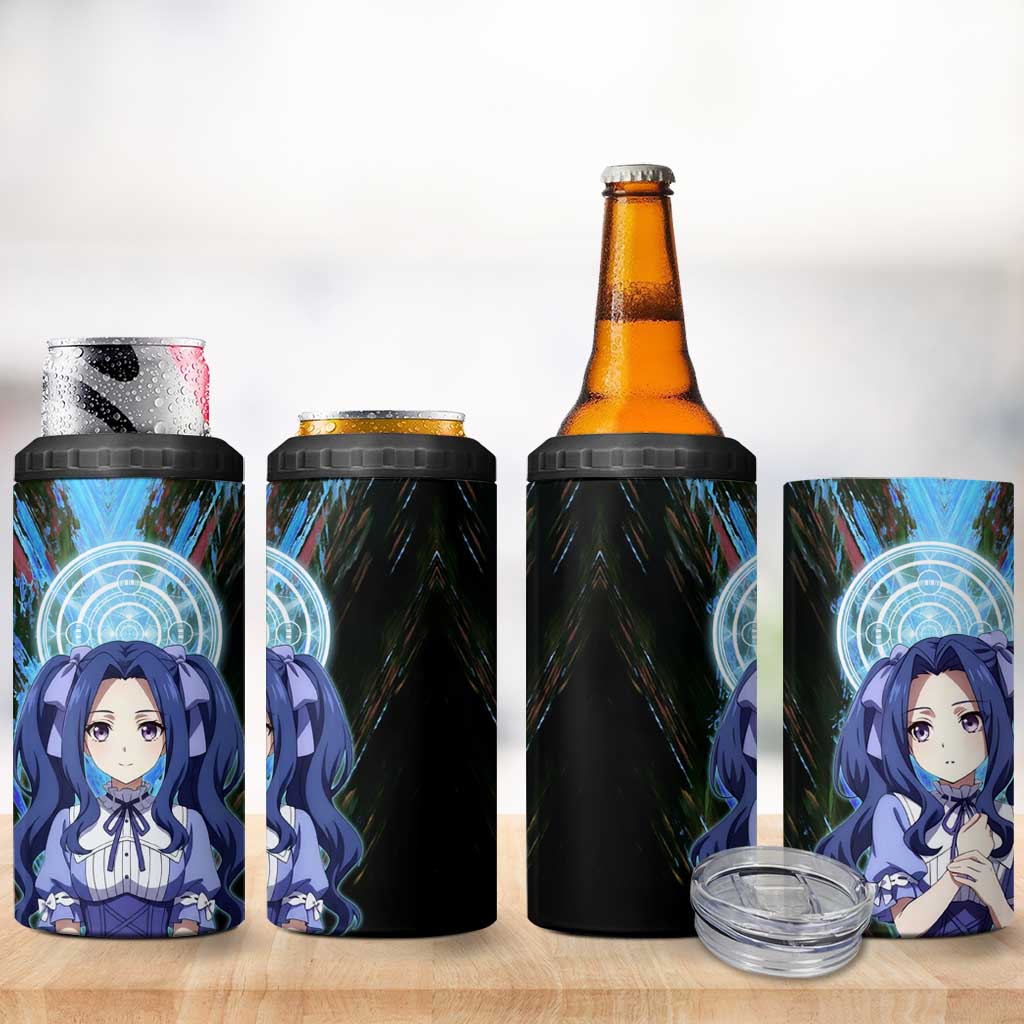 Melty Q Melromarc The Rising of the Shield Hero 4 in 1 Can Cooler Tumbler with Royal Attire and Magical Circle Background - The Mazicc
