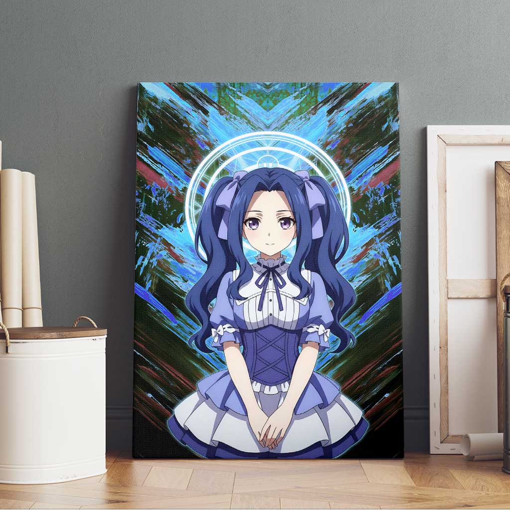 Melty Q Melromarc The Rising of the Shield Hero Canvas Wall Art with Royal Attire and Magical Circle Background - The Mazicc