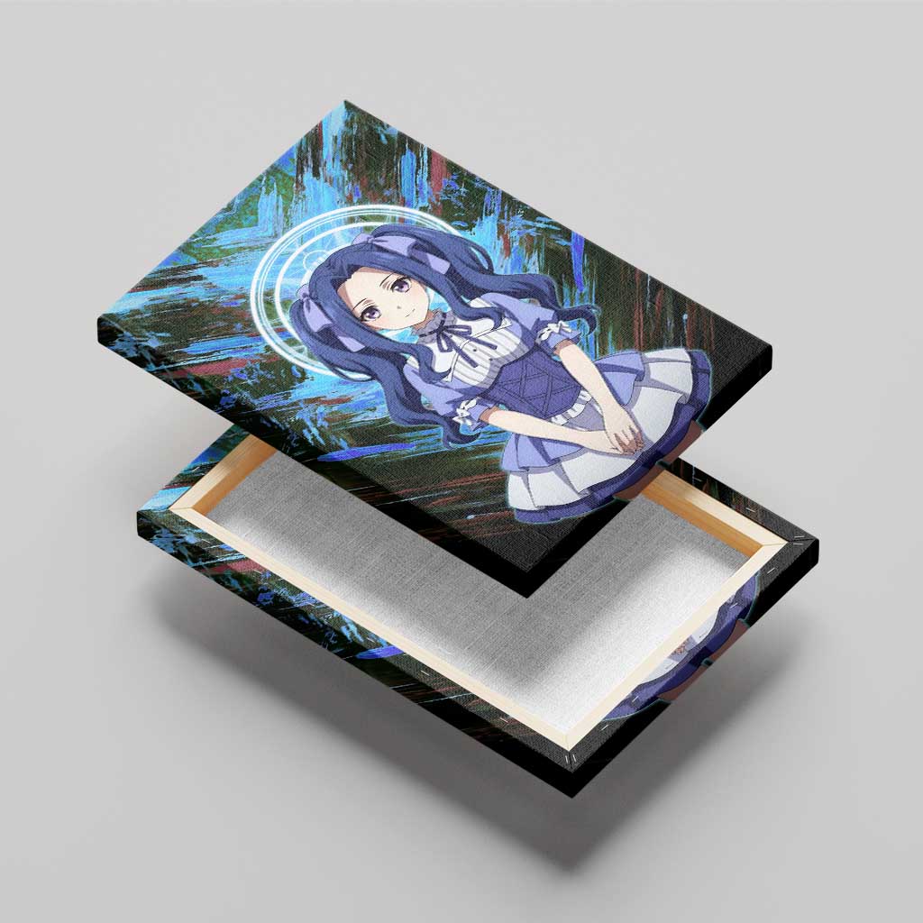 Melty Q Melromarc The Rising of the Shield Hero Canvas Wall Art with Royal Attire and Magical Circle Background - The Mazicc