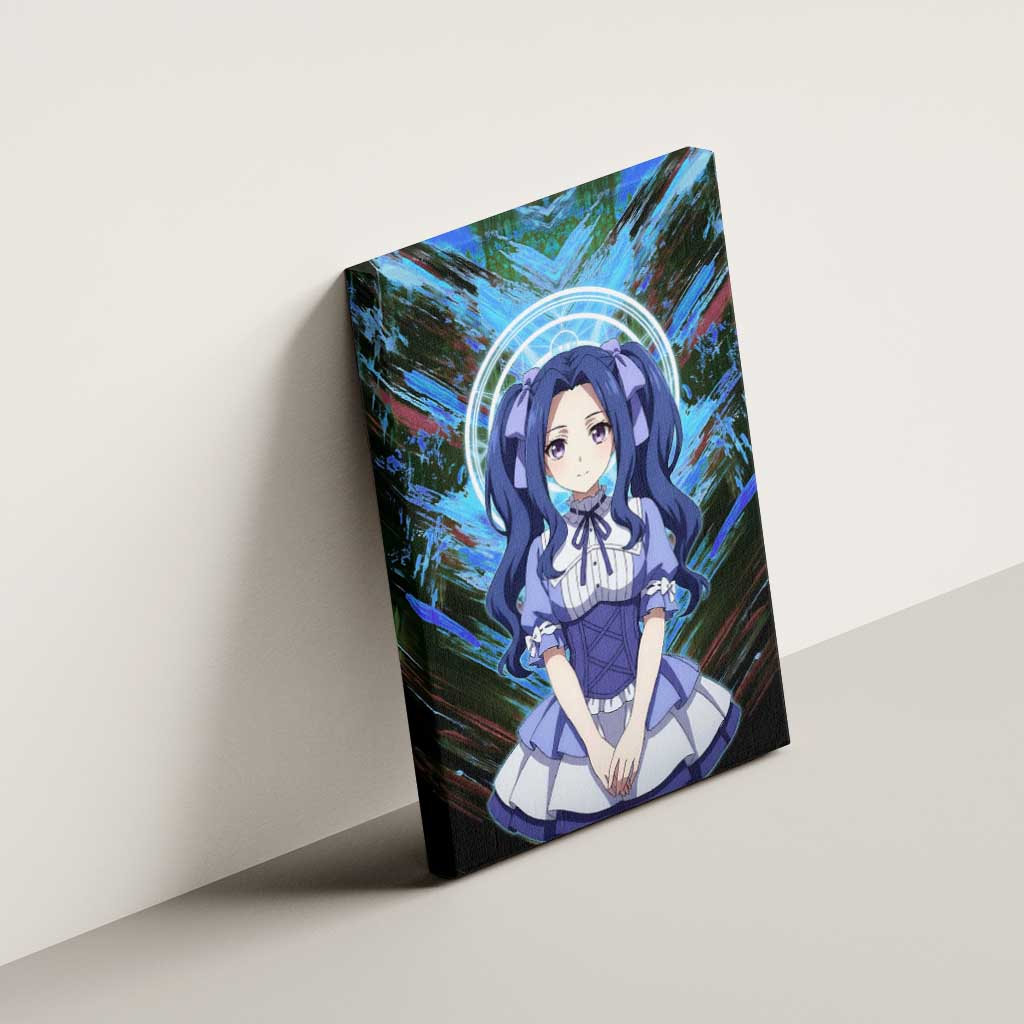 Melty Q Melromarc The Rising of the Shield Hero Canvas Wall Art with Royal Attire and Magical Circle Background - The Mazicc