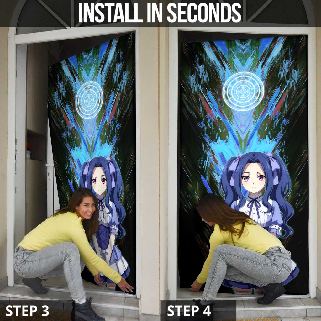 Melty Q Melromarc The Rising of the Shield Hero Door Cover with Royal Attire and Magical Circle Background - The Mazicc