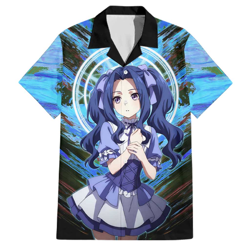 Melty Q Melromarc The Rising of the Shield Hero Family Matching Off The Shoulder Long Sleeve Dress and Hawaiian Shirt with Royal Attire and Magical Circle Background