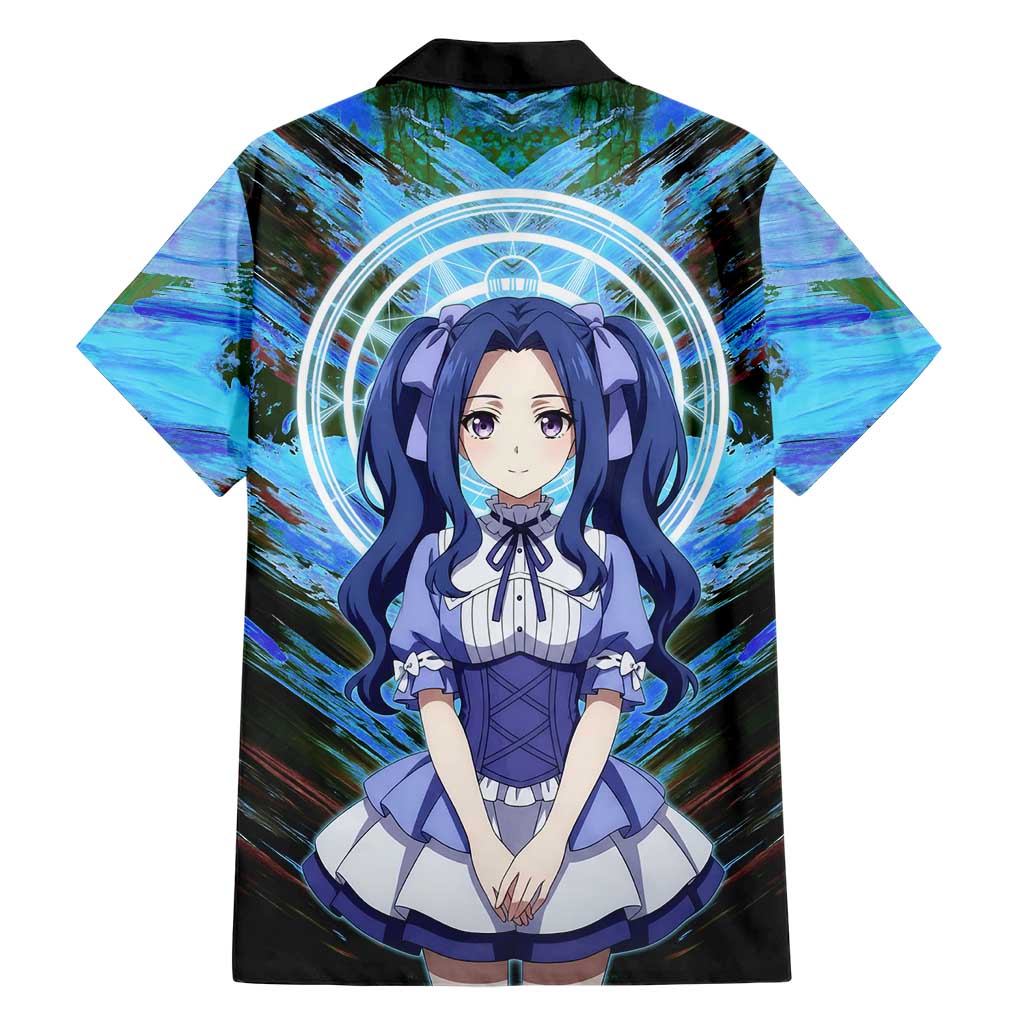 Melty Q Melromarc The Rising of the Shield Hero Family Matching Off Shoulder Short Dress and Hawaiian Shirt with Royal Attire and Magical Circle Background