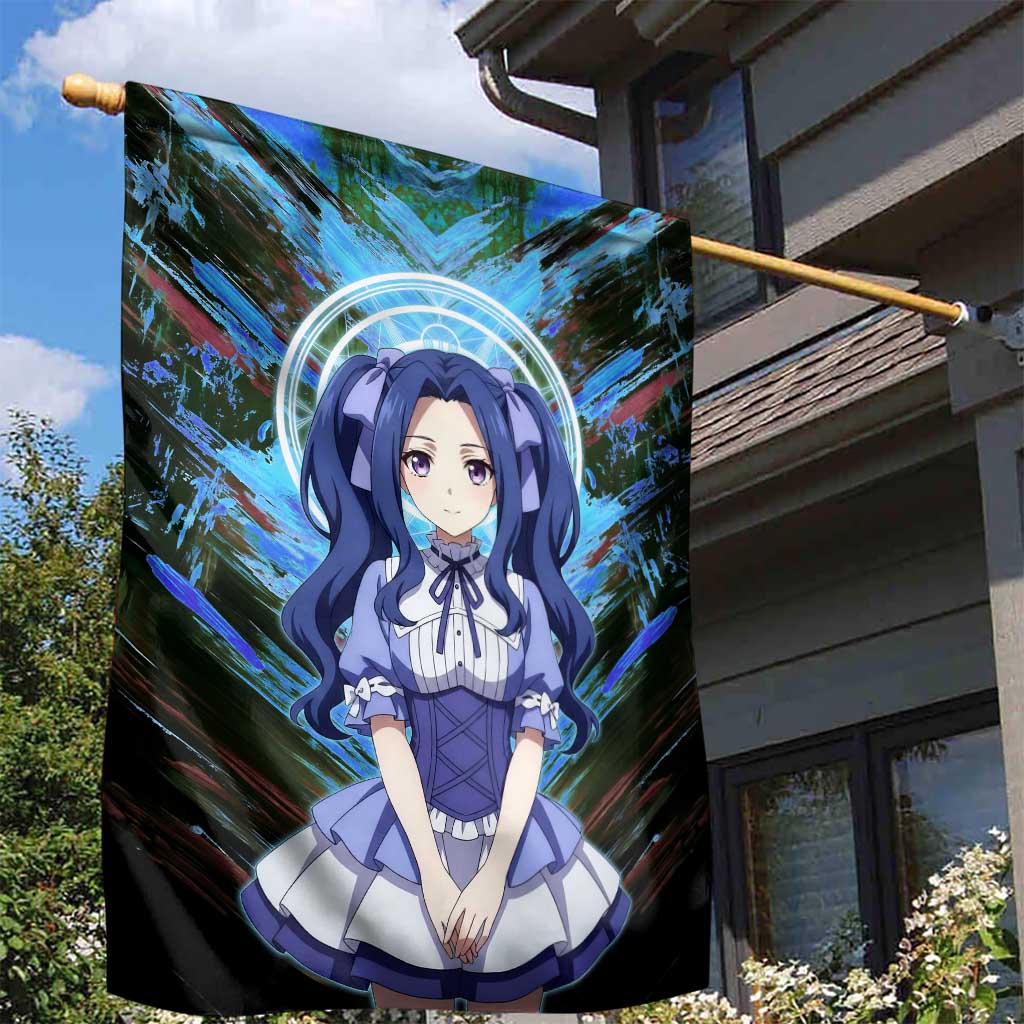Melty Q Melromarc The Rising of the Shield Hero Garden Flag with Royal Attire and Magical Circle Background - The Mazicc