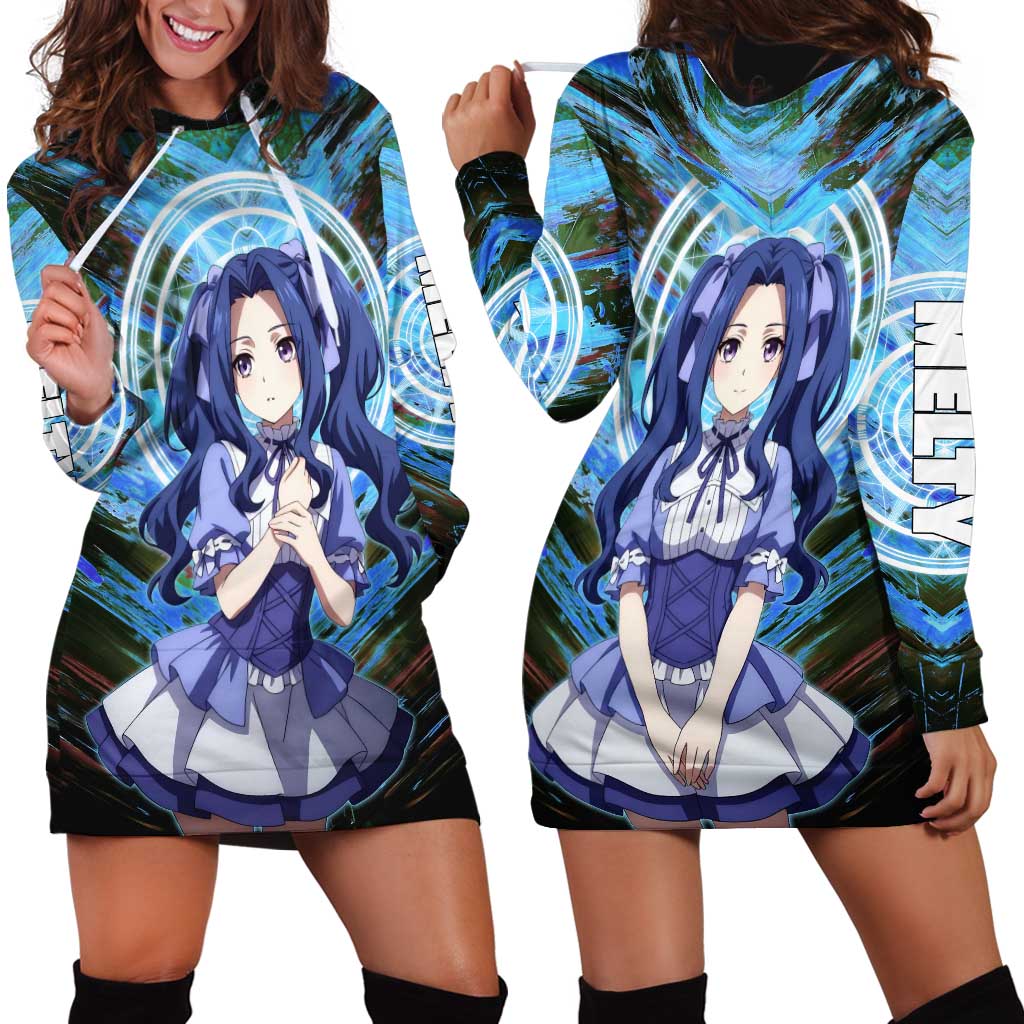 Melty Q Melromarc The Rising of the Shield Hero Hoodie Dress with Royal Attire and Magical Circle Background - The Mazicc