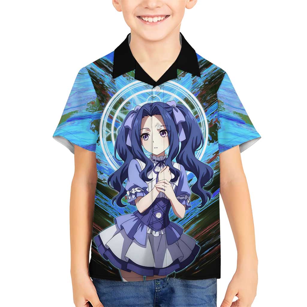Melty Q Melromarc The Rising of the Shield Hero Kid Hawaiian Shirt with Royal Attire and Magical Circle Background - The Mazicc