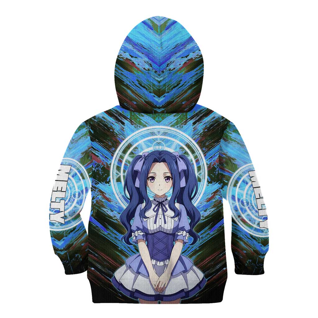 Melty Q Melromarc The Rising of the Shield Hero Kid Hoodie with Royal Attire and Magical Circle Background - The Mazicc