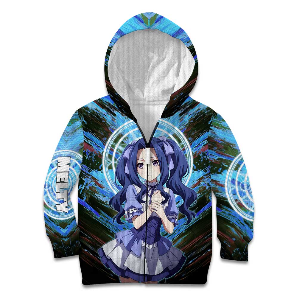 Melty Q Melromarc The Rising of the Shield Hero Kid Hoodie with Royal Attire and Magical Circle Background - The Mazicc