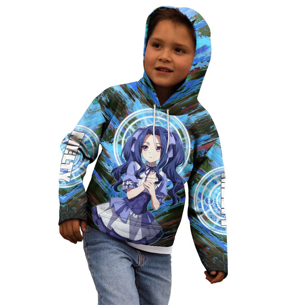 Melty Q Melromarc The Rising of the Shield Hero Kid Hoodie with Royal Attire and Magical Circle Background - The Mazicc