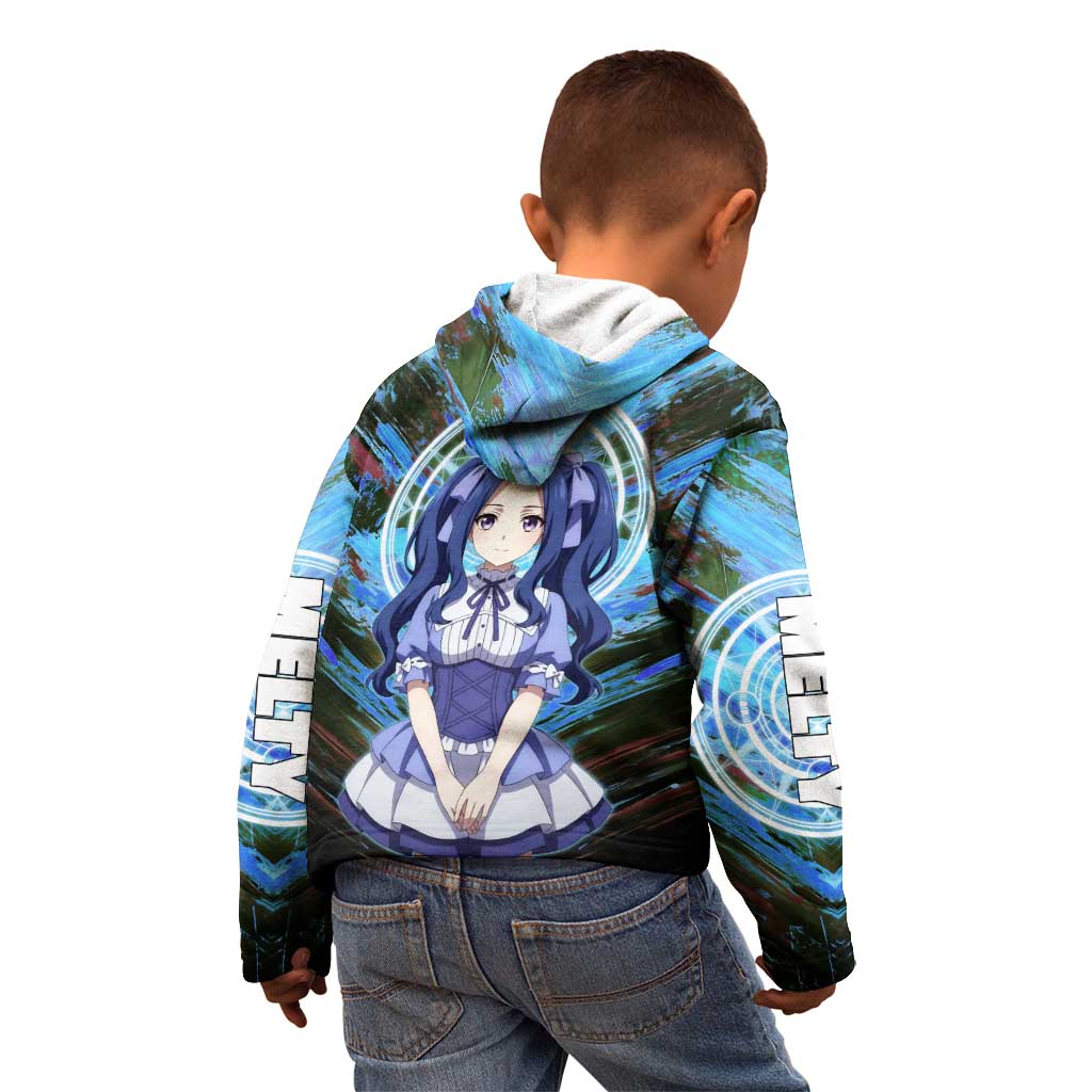 Melty Q Melromarc The Rising of the Shield Hero Kid Hoodie with Royal Attire and Magical Circle Background - The Mazicc