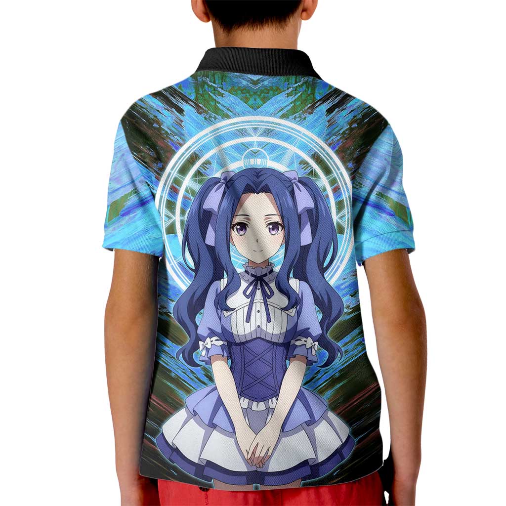 Melty Q Melromarc The Rising of the Shield Hero Kid Polo Shirt with Royal Attire and Magical Circle Background - The Mazicc
