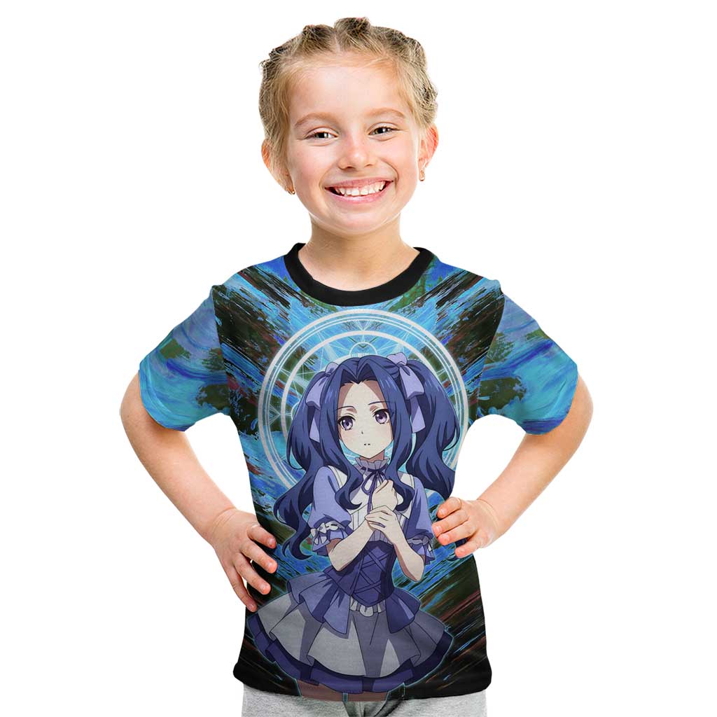 Melty Q Melromarc The Rising of the Shield Hero Kid T Shirt with Royal Attire and Magical Circle Background - The Mazicc