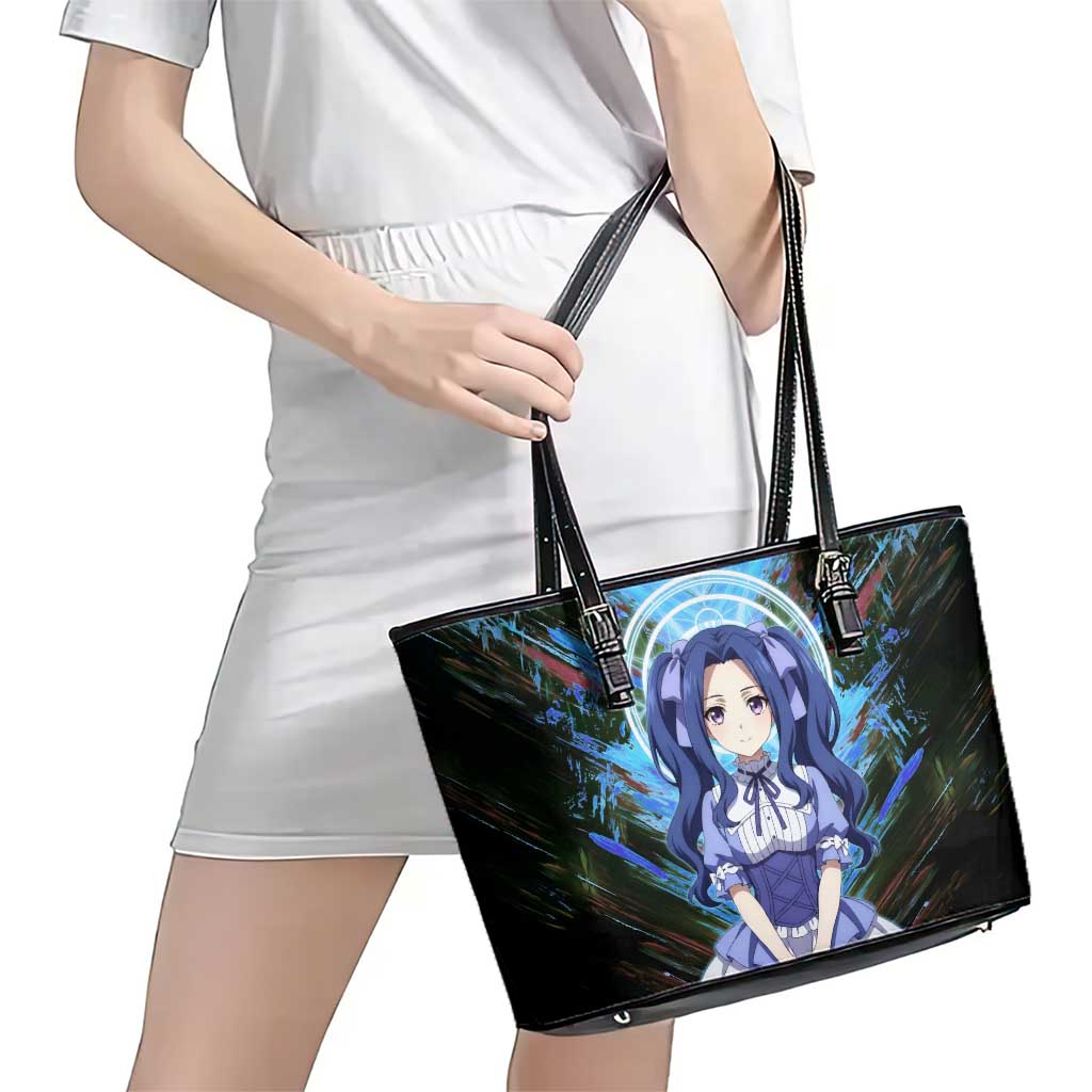 Melty Q Melromarc The Rising of the Shield Hero Leather Tote Bag with Royal Attire and Magical Circle Background - The Mazicc