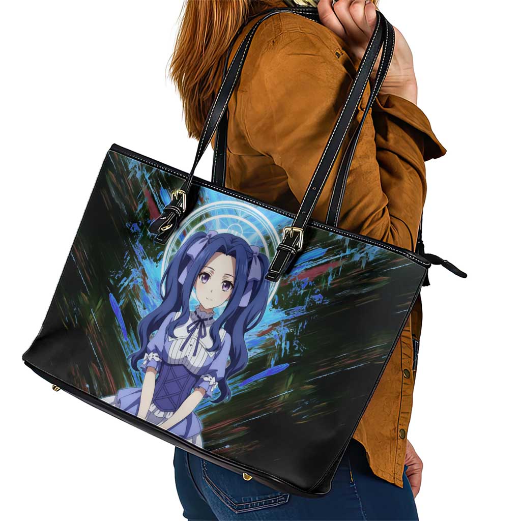 Melty Q Melromarc The Rising of the Shield Hero Leather Tote Bag with Royal Attire and Magical Circle Background - The Mazicc
