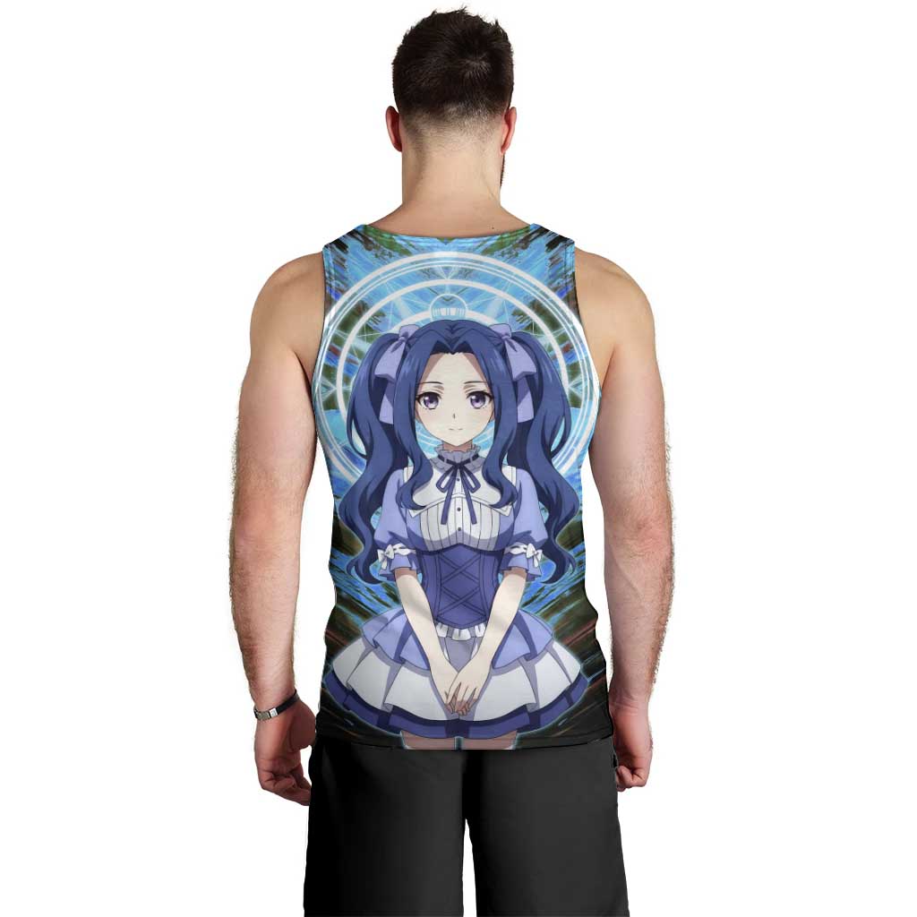 Melty Q Melromarc The Rising of the Shield Hero Men Tank Top with Royal Attire and Magical Circle Background - The Mazicc