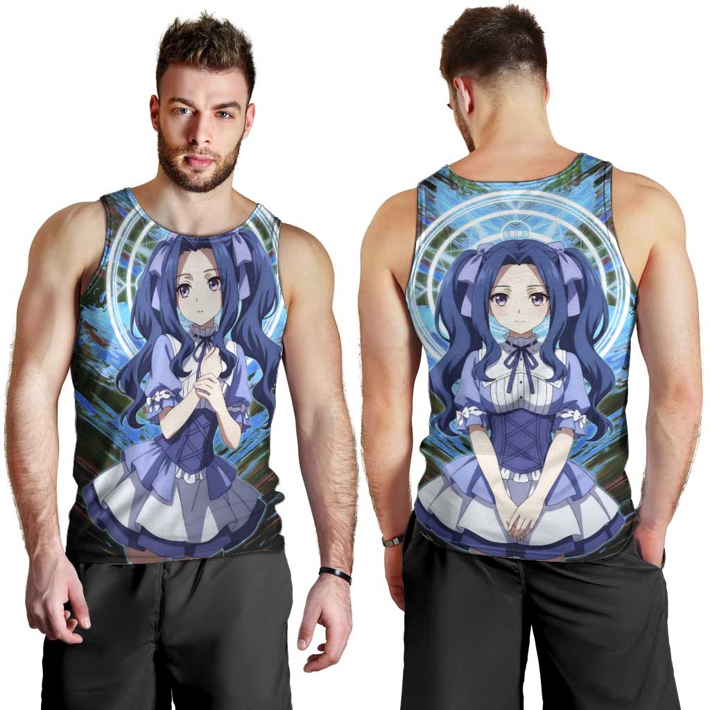 Melty Q Melromarc The Rising of the Shield Hero Men Tank Top with Royal Attire and Magical Circle Background - The Mazicc