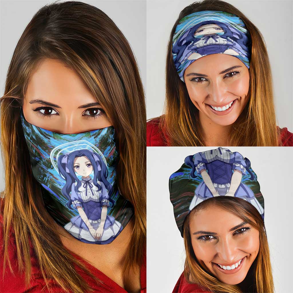 Melty Q Melromarc The Rising of the Shield Hero Neck Gaiter with Royal Attire and Magical Circle Background - The Mazicc