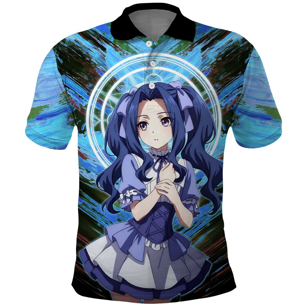 Melty Q Melromarc The Rising of the Shield Hero Polo Shirt with Royal Attire and Magical Circle Background - The Mazicc
