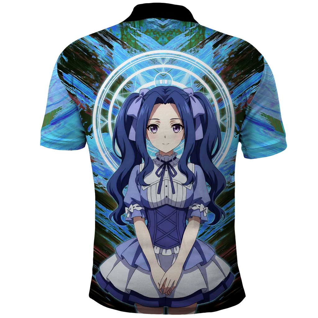 Melty Q Melromarc The Rising of the Shield Hero Polo Shirt with Royal Attire and Magical Circle Background - The Mazicc