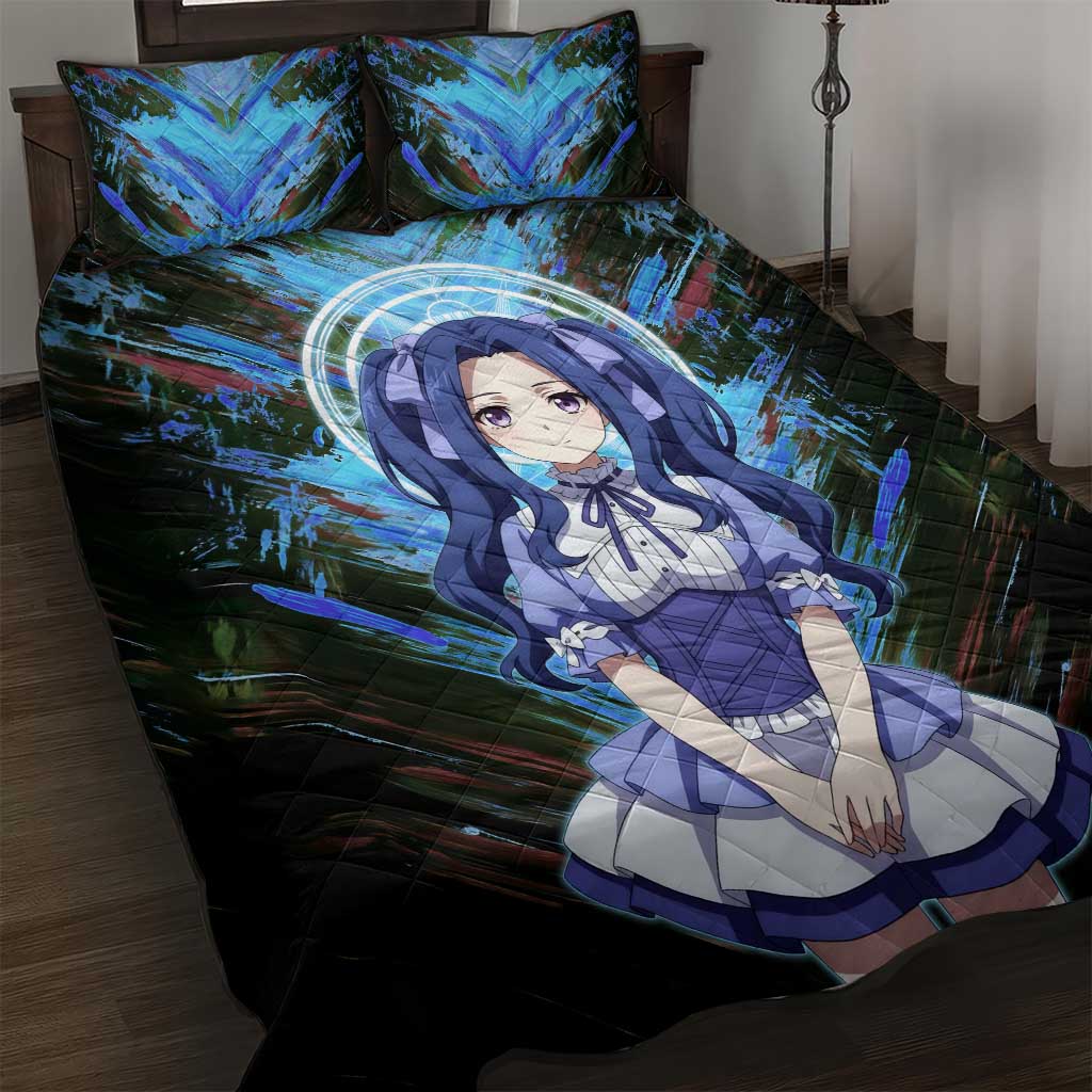 Melty Q Melromarc The Rising of the Shield Hero Quilt Bed Set with Royal Attire and Magical Circle Background - The Mazicc