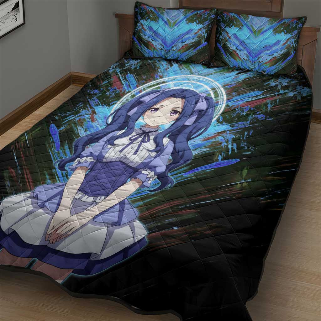 Melty Q Melromarc The Rising of the Shield Hero Quilt Bed Set with Royal Attire and Magical Circle Background - The Mazicc