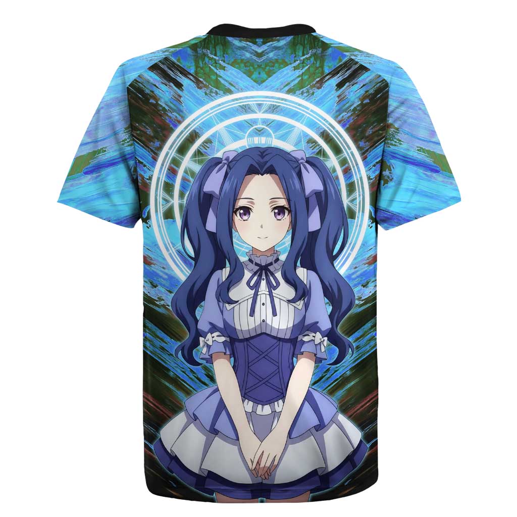Melty Q Melromarc The Rising of the Shield Hero Rugby Jersey with Royal Attire and Magical Circle Background - The Mazicc