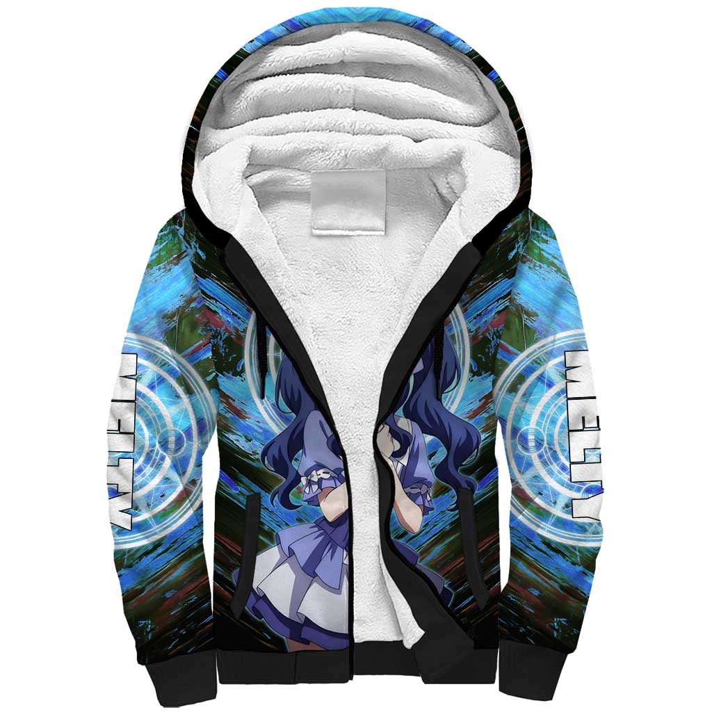 Melty Q Melromarc The Rising of the Shield Hero Sherpa Hoodie with Royal Attire and Magical Circle Background - The Mazicc