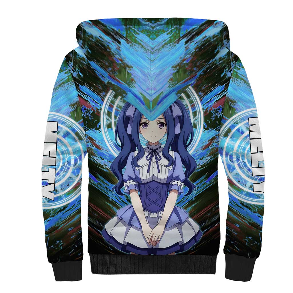 Melty Q Melromarc The Rising of the Shield Hero Sherpa Hoodie with Royal Attire and Magical Circle Background - The Mazicc