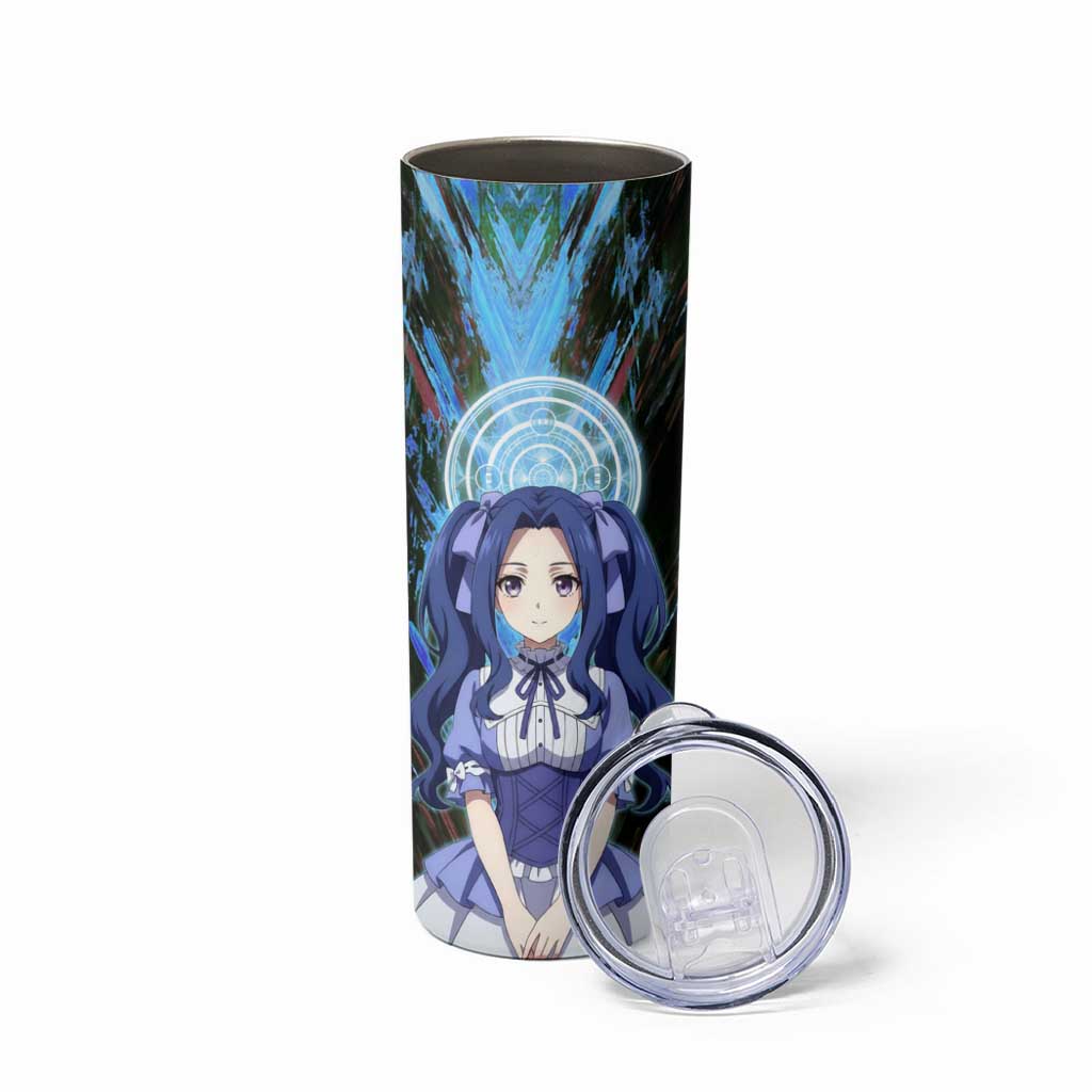 Melty Q Melromarc The Rising of the Shield Hero Skinny Tumbler with Royal Attire and Magical Circle Background - The Mazicc