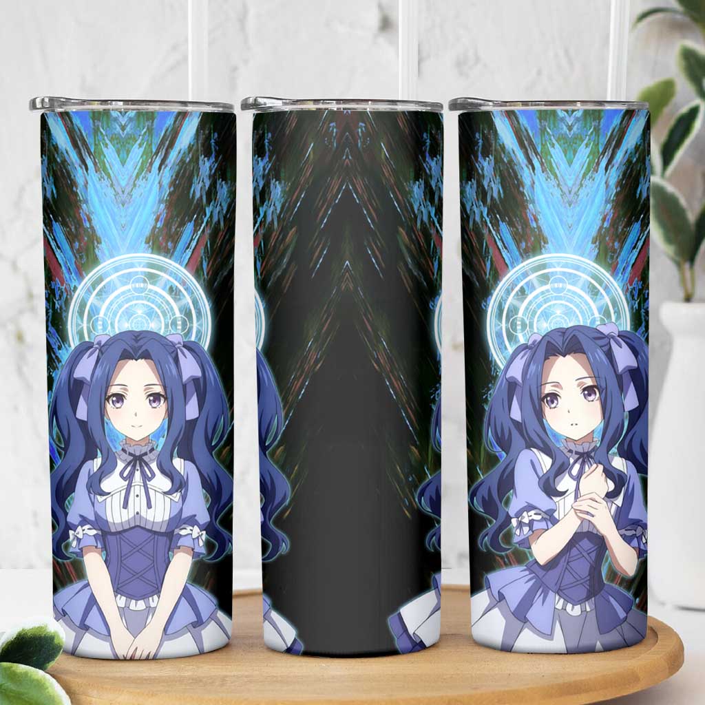 Melty Q Melromarc The Rising of the Shield Hero Skinny Tumbler with Royal Attire and Magical Circle Background - The Mazicc
