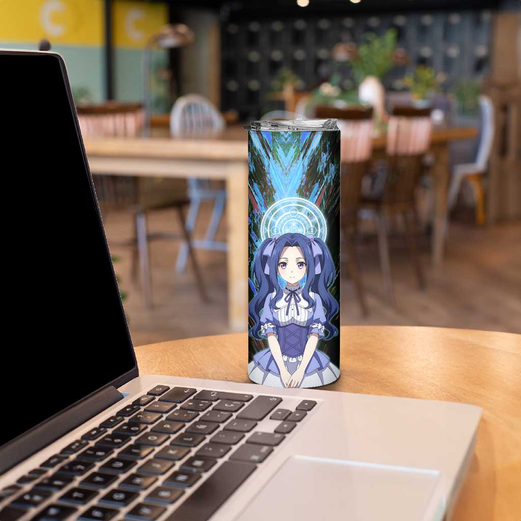 Melty Q Melromarc The Rising of the Shield Hero Skinny Tumbler with Royal Attire and Magical Circle Background - The Mazicc