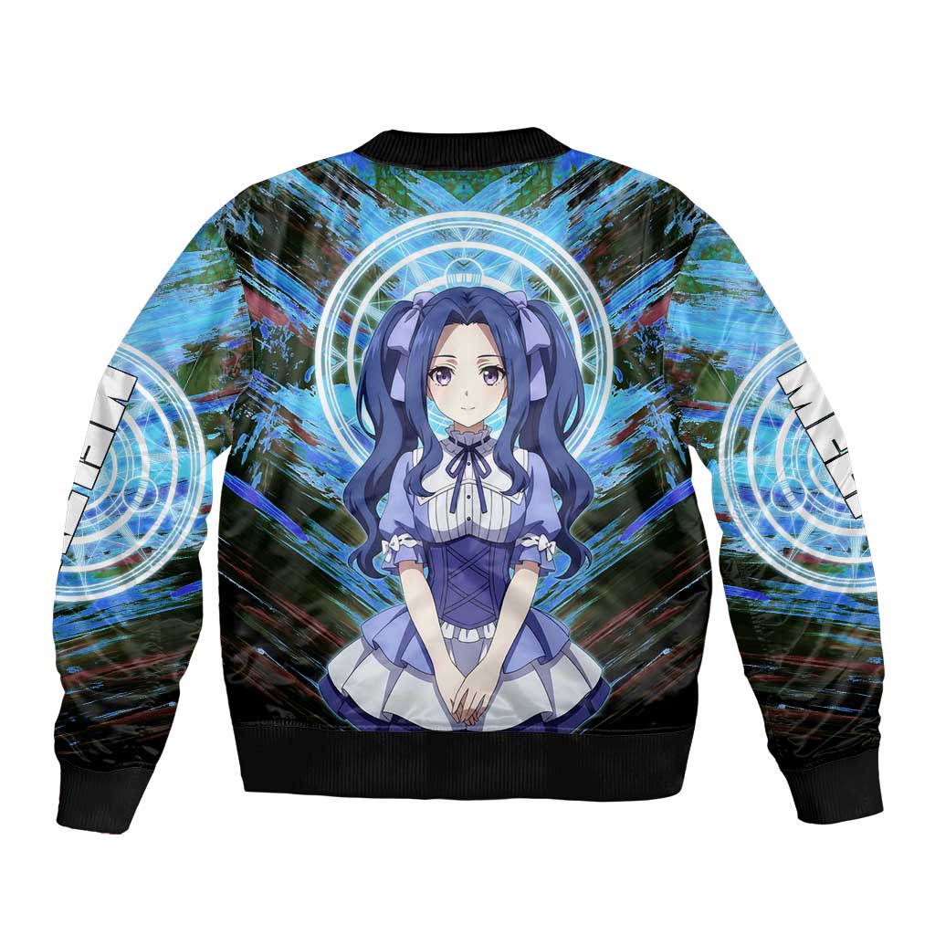 Melty Q Melromarc The Rising of the Shield Hero Sleeve Zip Bomber Jacket with Royal Attire and Magical Circle Background - The Mazicc