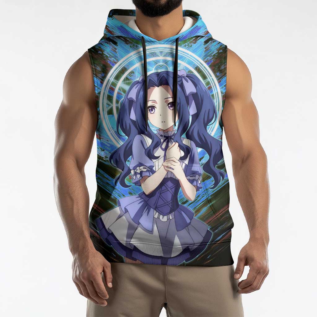 Melty Q Melromarc The Rising of the Shield Hero Sleeveless Hoodie with Royal Attire and Magical Circle Background - The Mazicc
