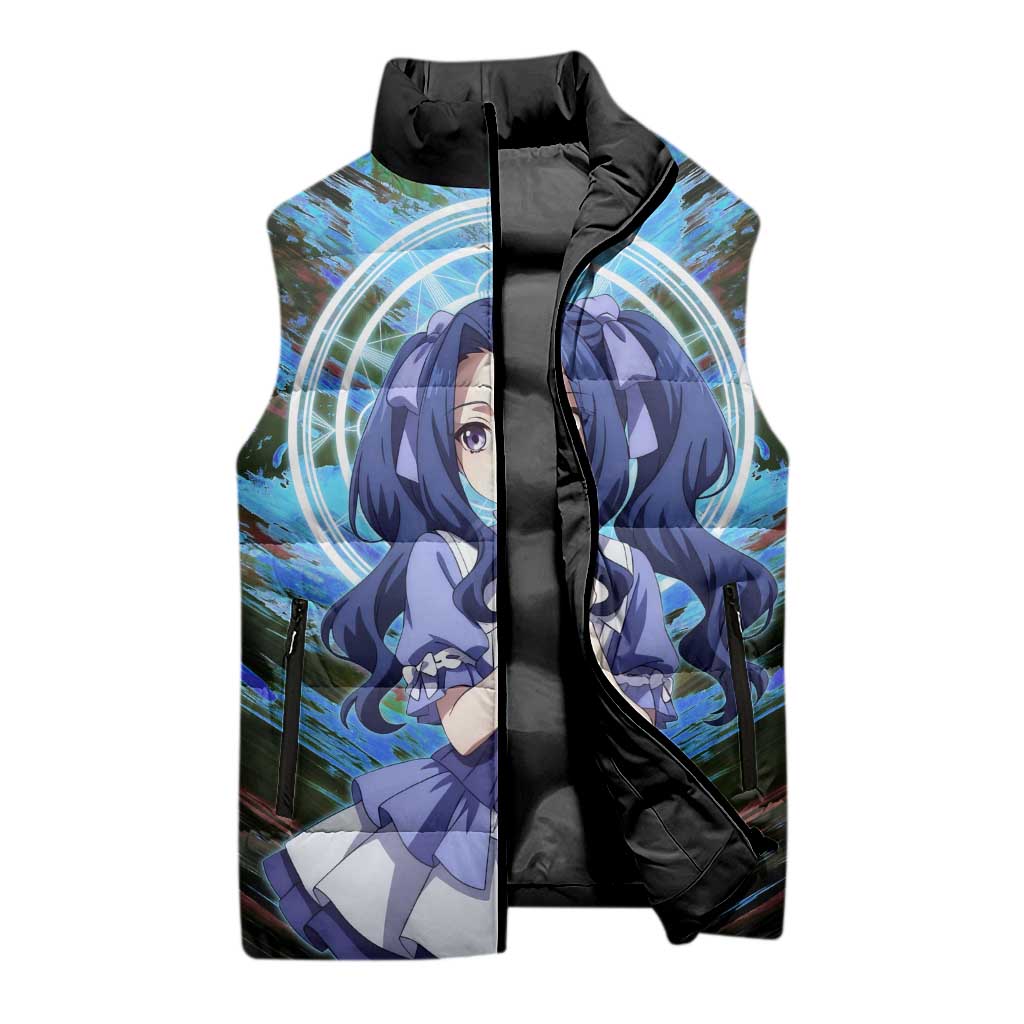 Melty Q Melromarc The Rising of the Shield Hero Sleeveless Puffer Jacket with Royal Attire and Magical Circle Background - The Mazicc