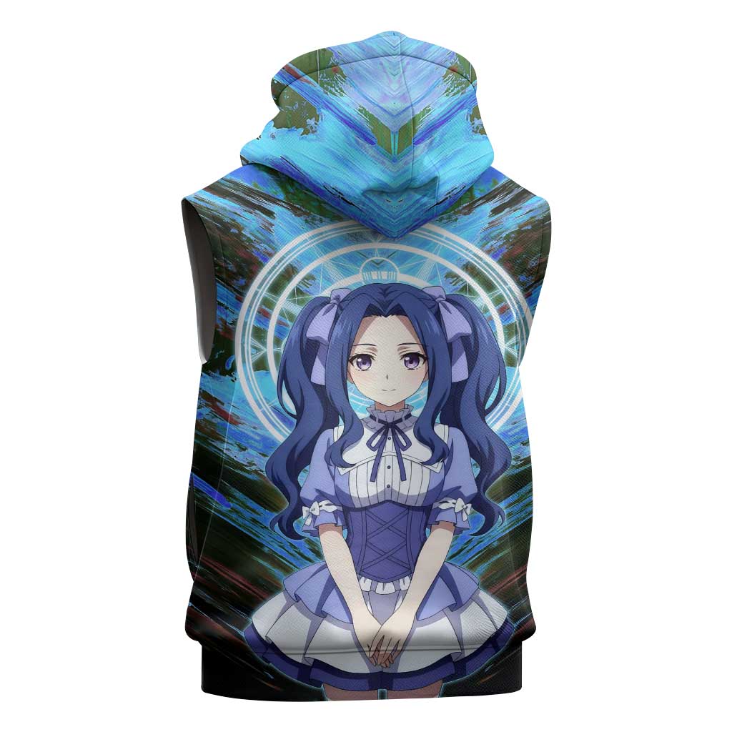 Melty Q Melromarc The Rising of the Shield Hero Sleeveless Zip Hoodie with Royal Attire and Magical Circle Background - The Mazicc