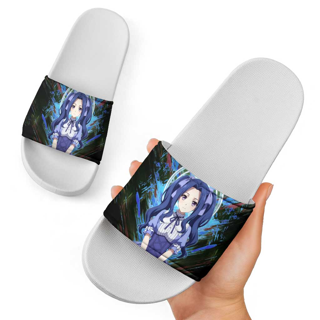 Melty Q Melromarc The Rising of the Shield Hero Slide Sandals with Royal Attire and Magical Circle Background - The Mazicc