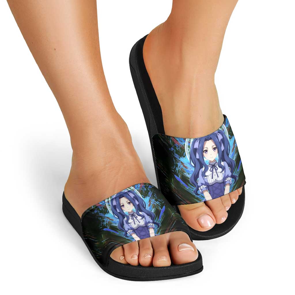 Melty Q Melromarc The Rising of the Shield Hero Slide Sandals with Royal Attire and Magical Circle Background - The Mazicc