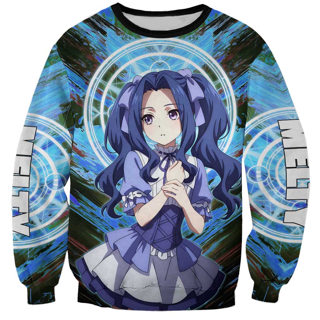 Melty Q Melromarc The Rising of the Shield Hero Sweatshirt with Royal Attire and Magical Circle Background - The Mazicc