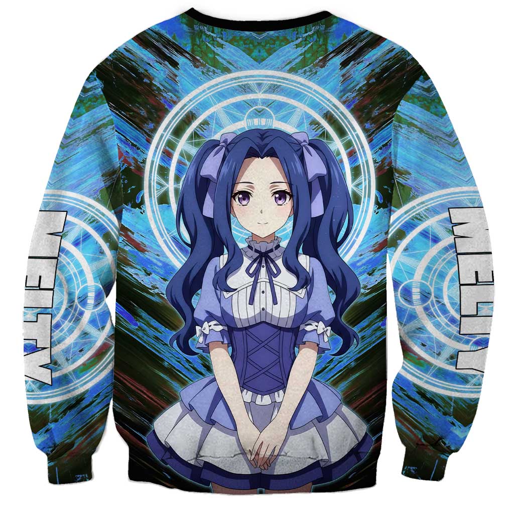 Melty Q Melromarc The Rising of the Shield Hero Sweatshirt with Royal Attire and Magical Circle Background - The Mazicc