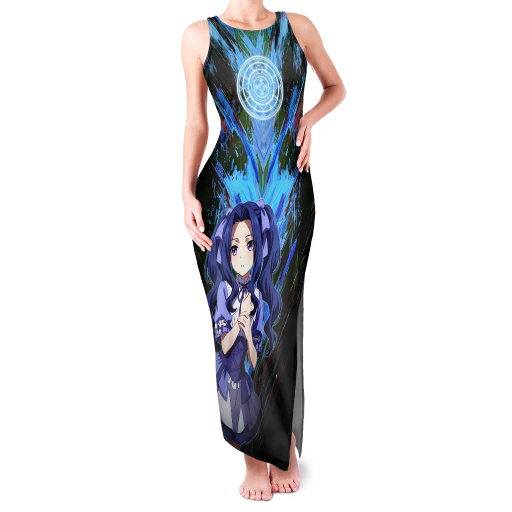 Melty Q Melromarc The Rising of the Shield Hero Tank Maxi Dress with Royal Attire and Magical Circle Background - The Mazicc