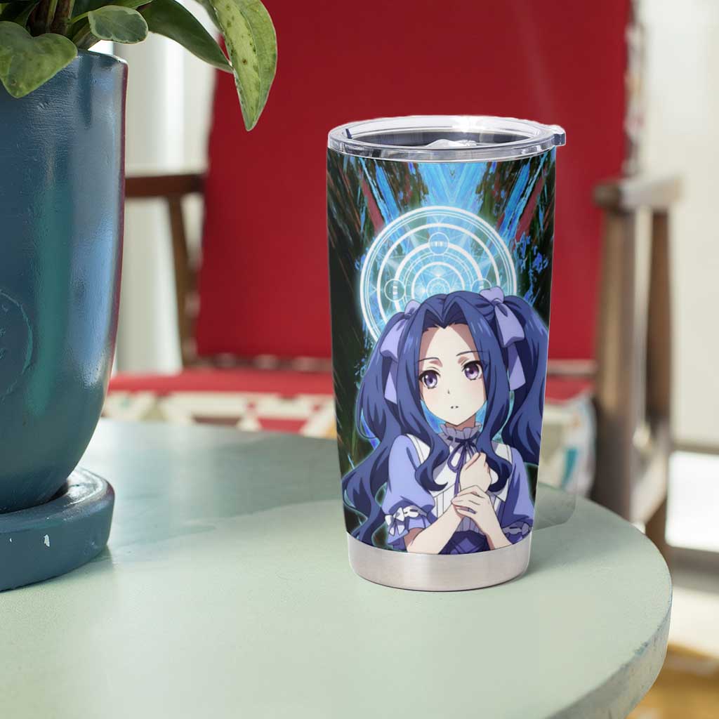 Melty Q Melromarc The Rising of the Shield Hero Tumbler Cup with Royal Attire and Magical Circle Background - The Mazicc