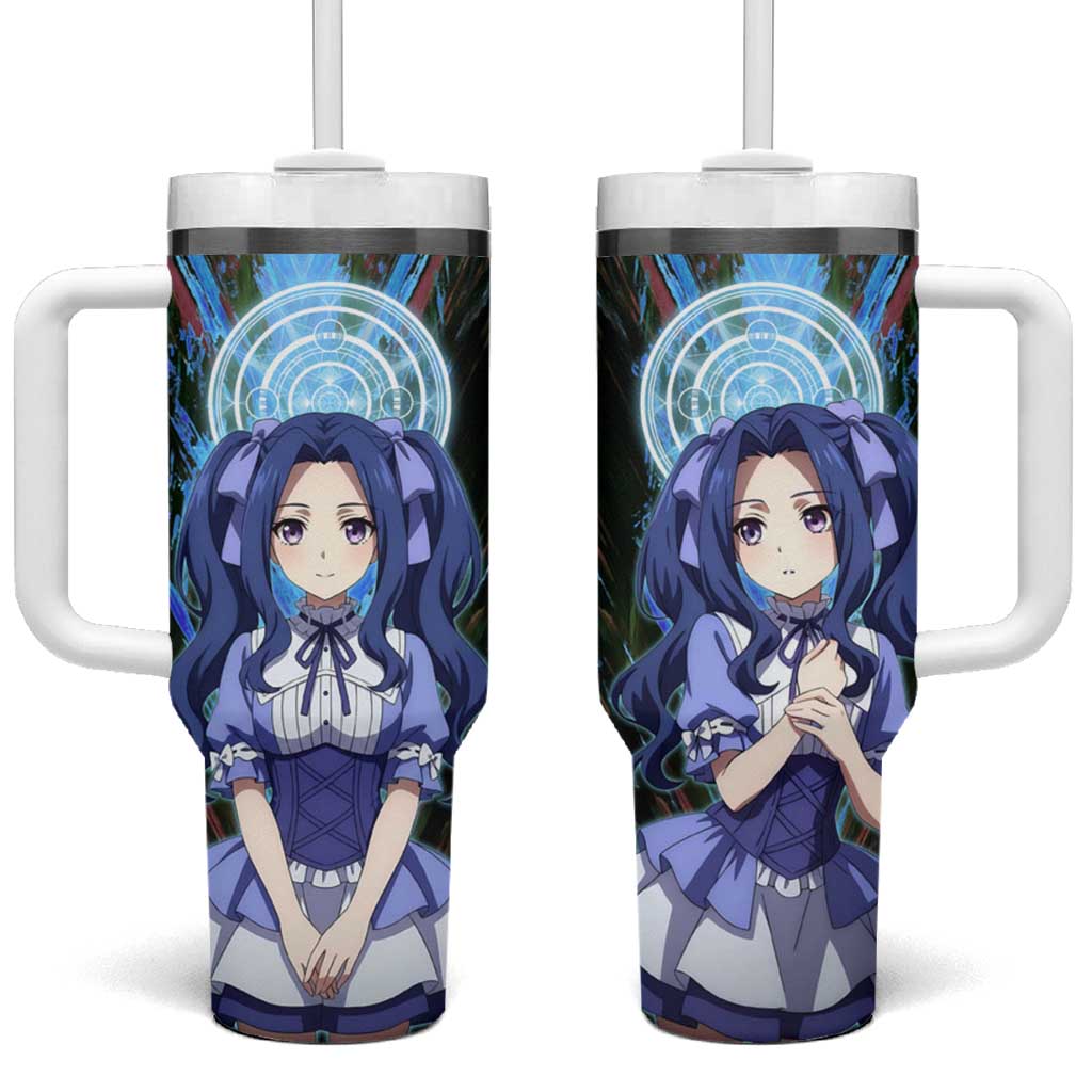 Melty Q Melromarc The Rising of the Shield Hero Tumbler With Handle with Royal Attire and Magical Circle Background - The Mazicc
