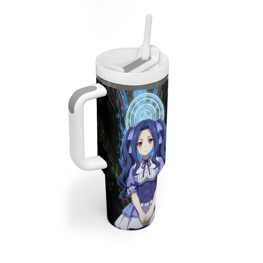 Melty Q Melromarc The Rising of the Shield Hero Tumbler With Handle with Royal Attire and Magical Circle Background - The Mazicc