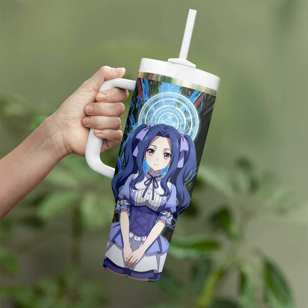 Melty Q Melromarc The Rising of the Shield Hero Tumbler With Handle with Royal Attire and Magical Circle Background - The Mazicc