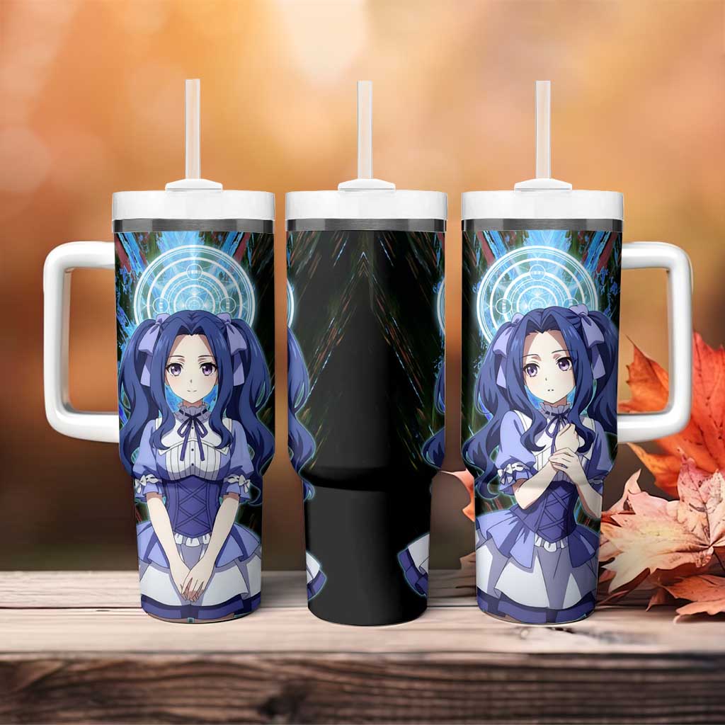 Melty Q Melromarc The Rising of the Shield Hero Tumbler With Handle with Royal Attire and Magical Circle Background - The Mazicc