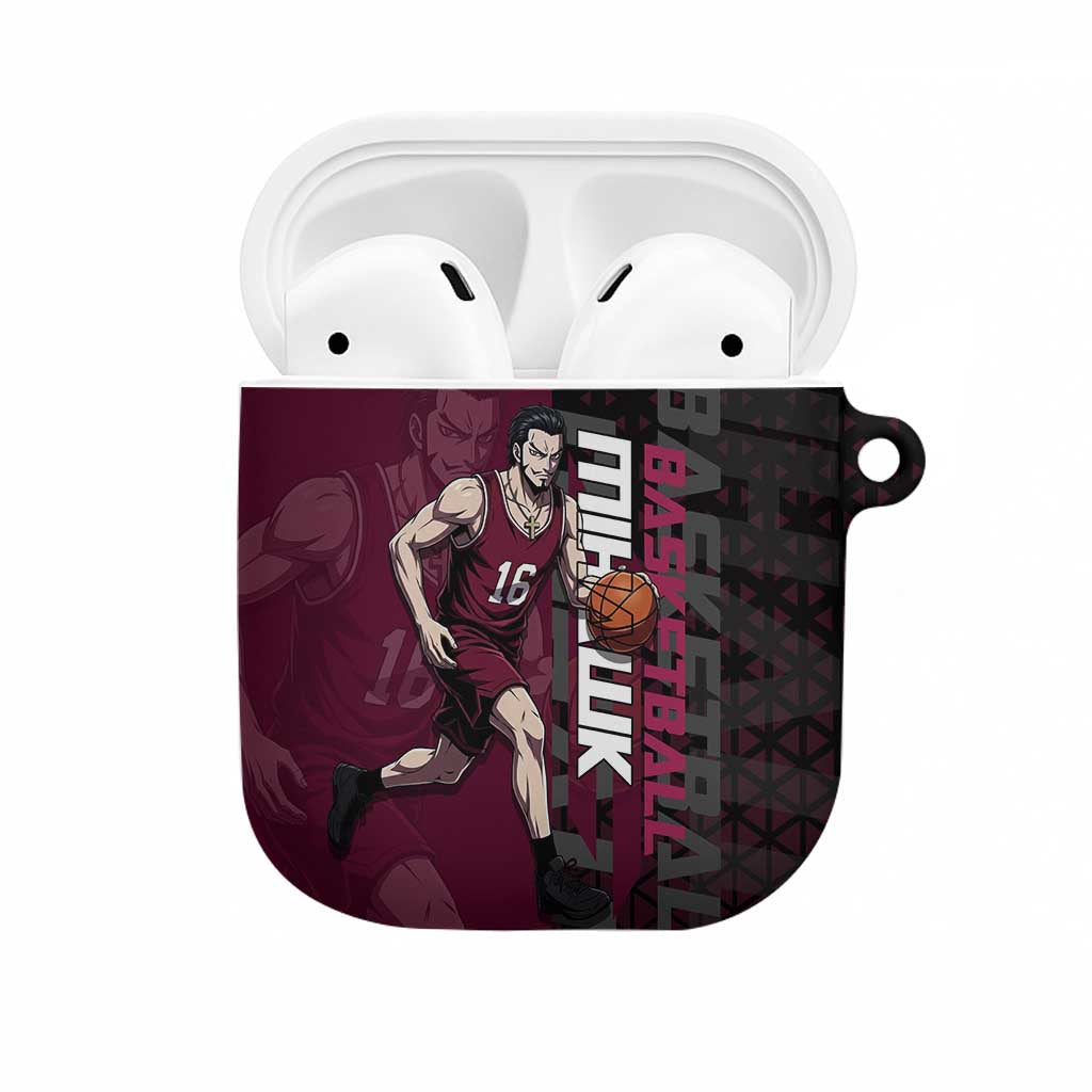 Mihawk One Piece Basketball AirPods Case Aggressive Pose - The Mazicc