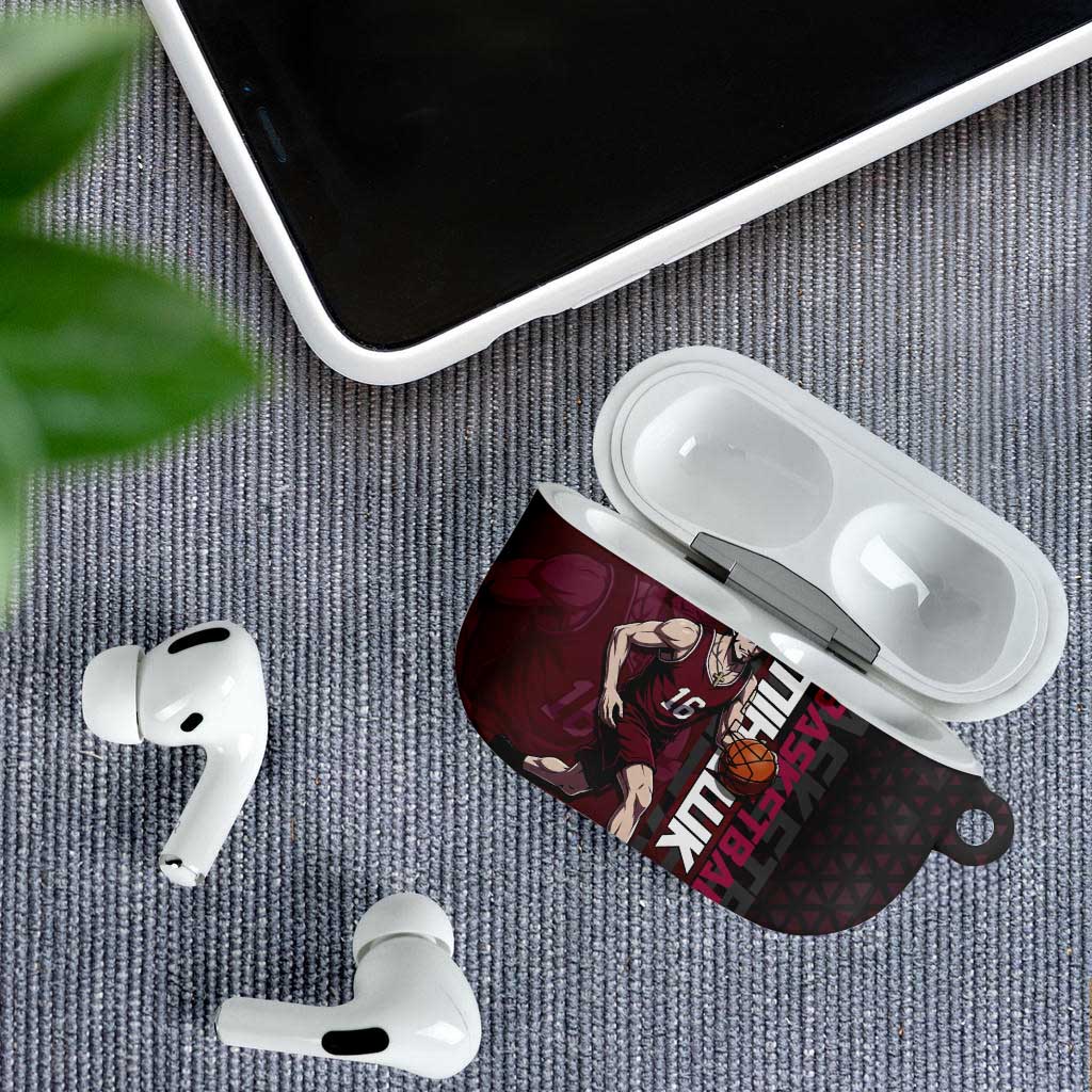 Mihawk One Piece Basketball AirPods Case Aggressive Pose - The Mazicc