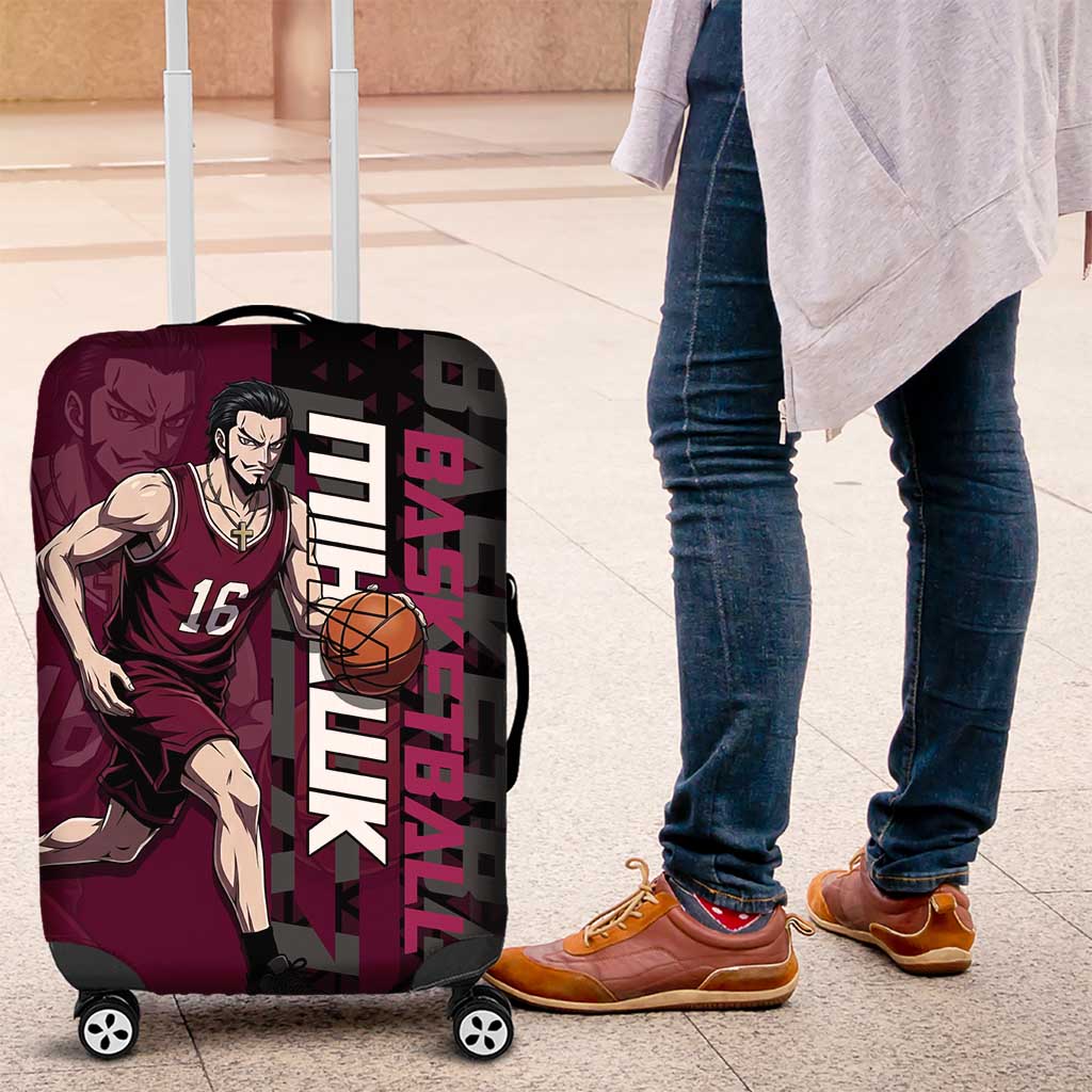 Mihawk One Piece Basketball Luggage Cover Aggressive Pose - The Mazicc