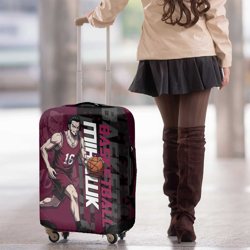 Mihawk One Piece Basketball Luggage Cover Aggressive Pose - The Mazicc